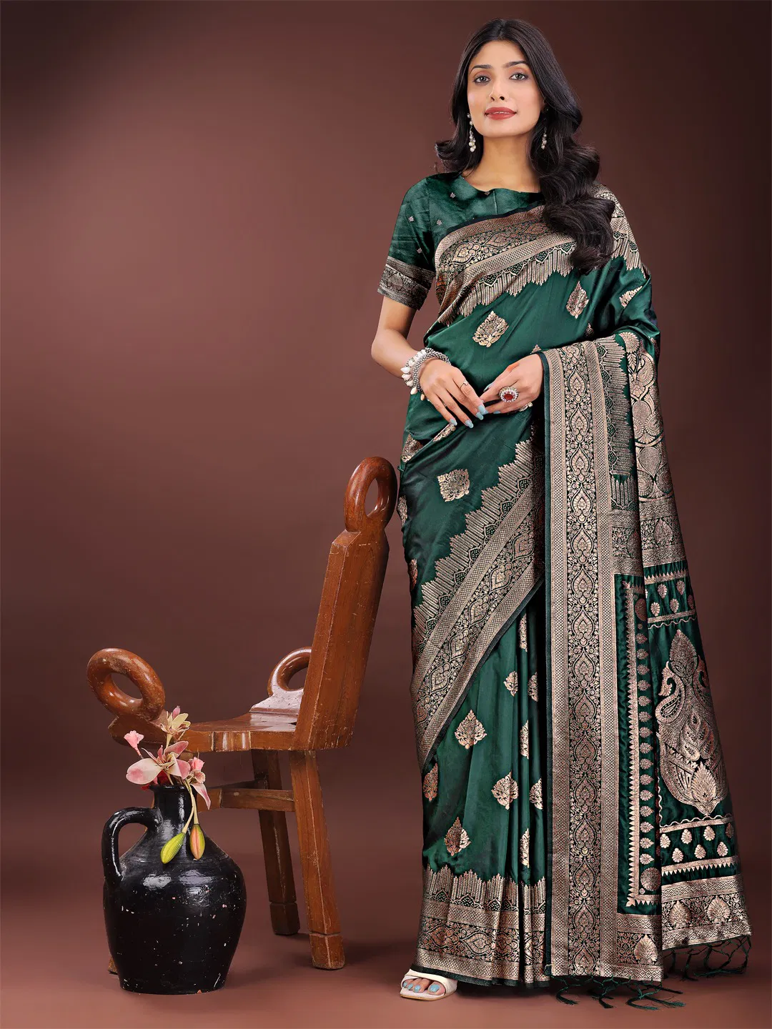 Tana Bana By Astita Silk Wedding Wear Saree Wholesale Price In Surat